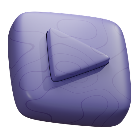 Play Button  3D Icon