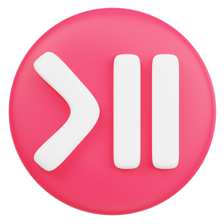Play Button  3D Icon