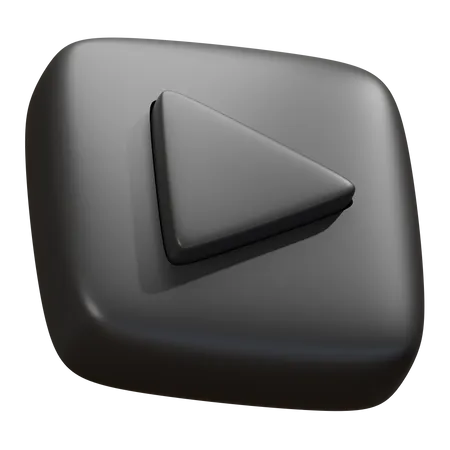 Play Button  3D Illustration