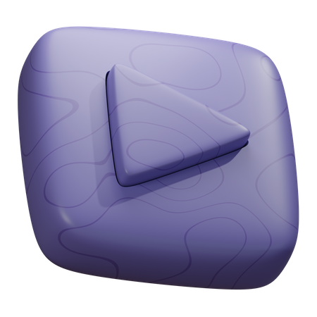 Play Button  3D Illustration