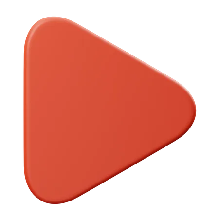 Play Button  3D Illustration