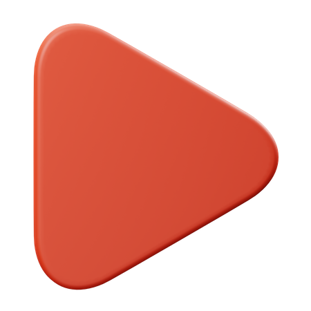 Play Button 3D Illustration