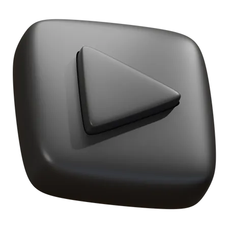 Play Button 3D Illustration