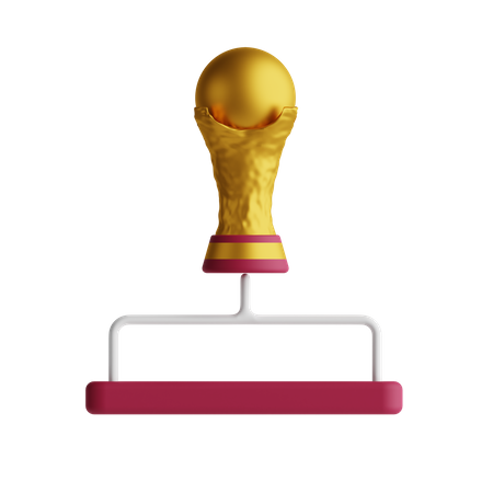 Play-off-Trophäe  3D Icon