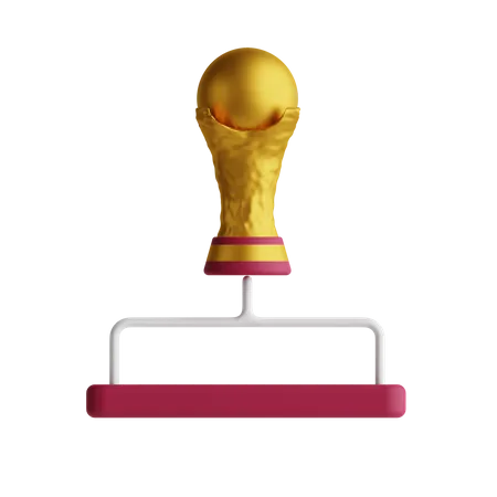 Play-off-Trophäe  3D Icon