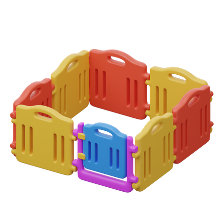 Play pen  3D Icon