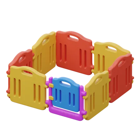 Play pen  3D Icon