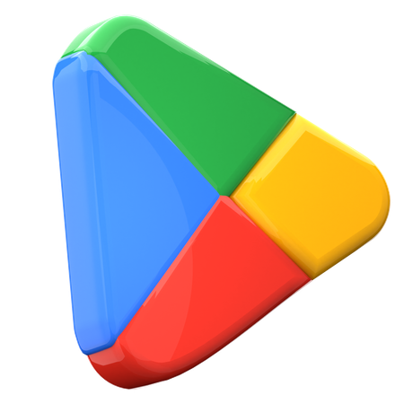 Play store  3D Icon
