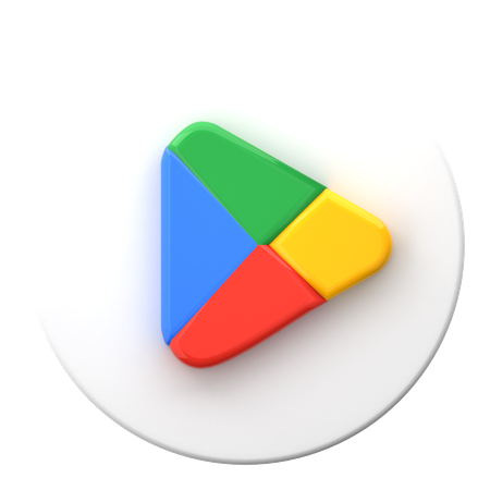 Play Store  3D Icon