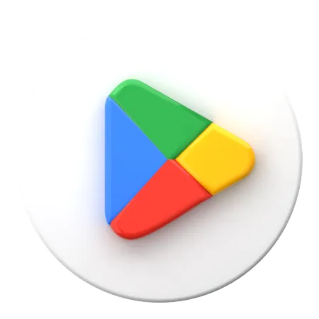 Play Store  3D Icon