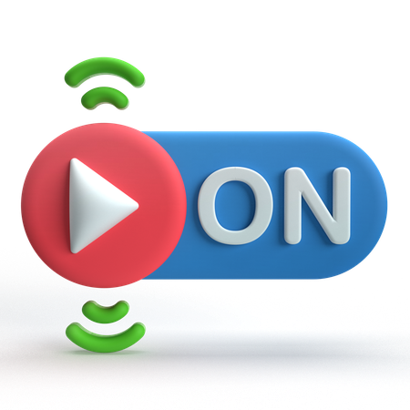 Play Video  3D Icon