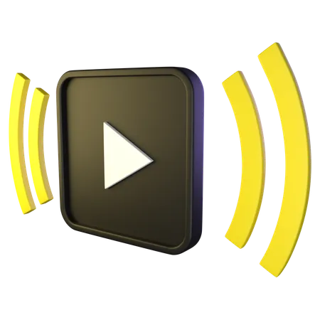 Play Video  3D Icon