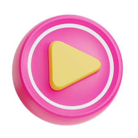 Play Video 3D Icon