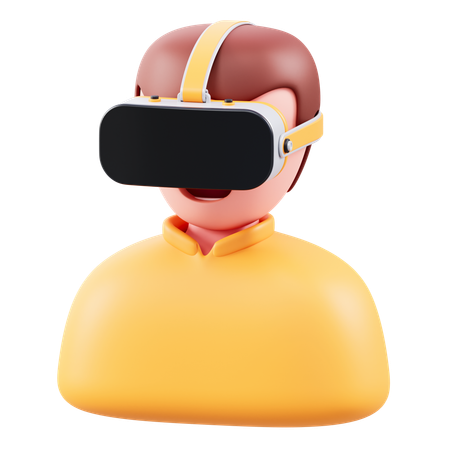 Play Vr Gaming  3D Icon