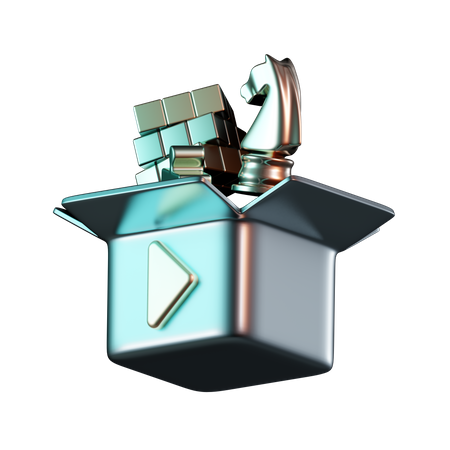 Playbox  3D Icon
