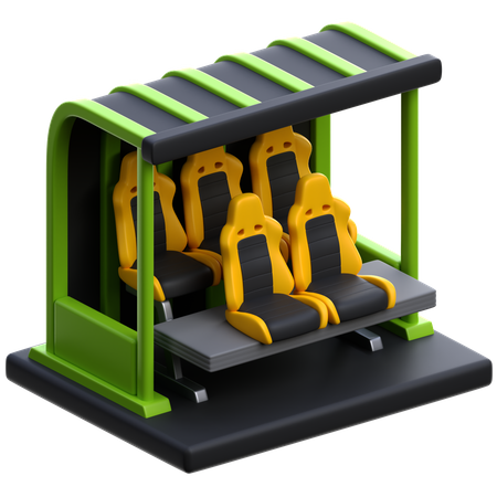 Player Bench  3D Icon