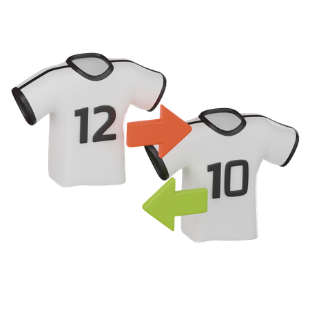 Player Change  3D Icon