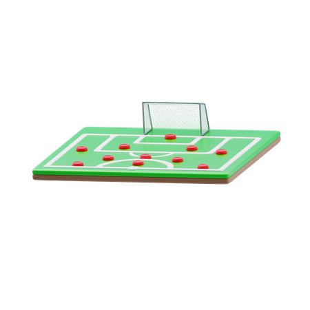 Players Field Position  3D Icon