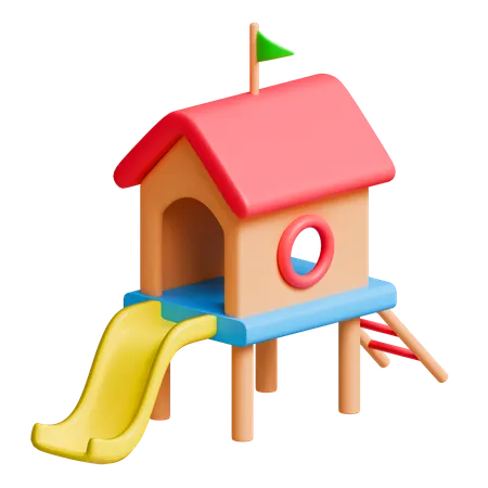 Playground  3D Icon