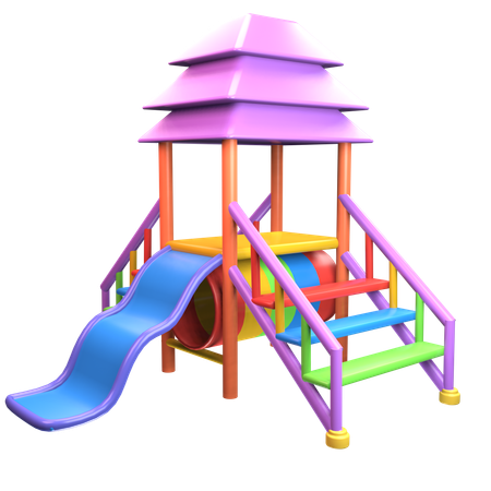 Playground  3D Icon