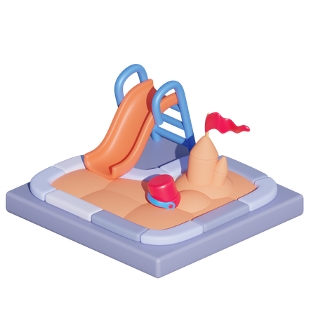 Playground  3D Icon