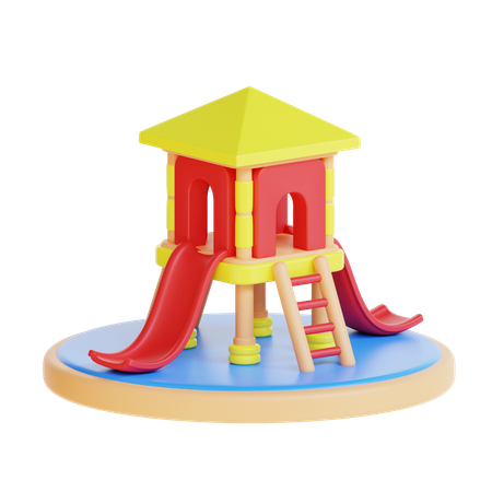 Playground  3D Icon