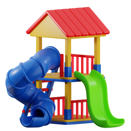Playground  3D Icon