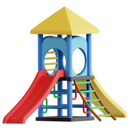 Playground  3D Icon