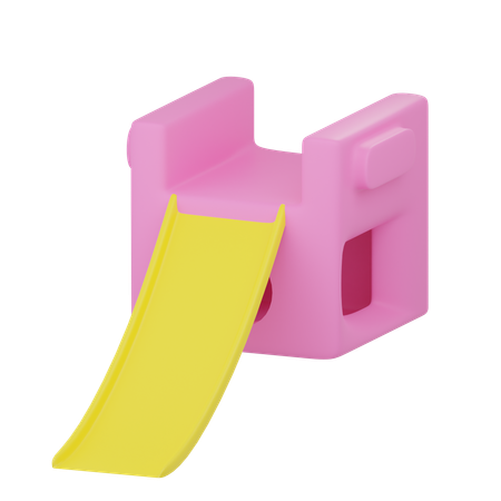 Playground Slide  3D Icon