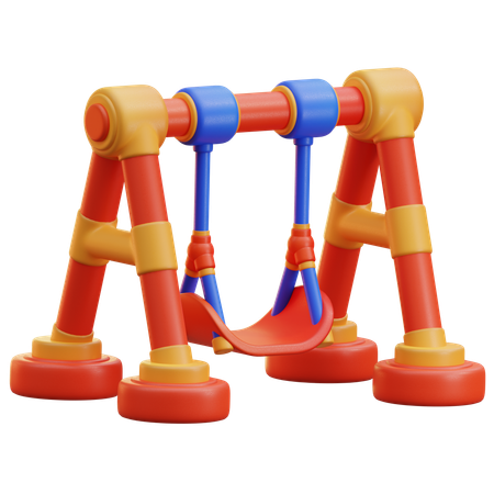 Playground Swing  3D Icon