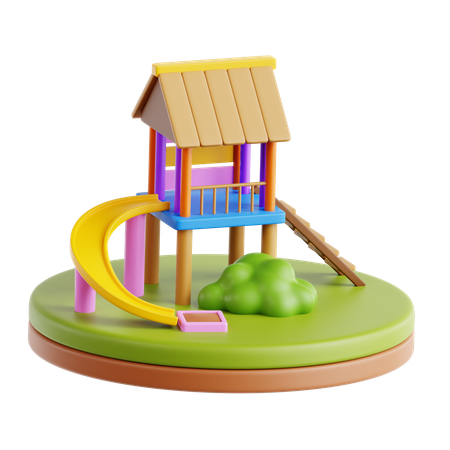 Playhouse  3D Icon