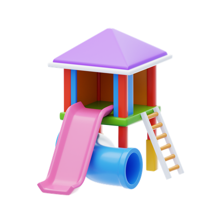 Playhouse  3D Icon