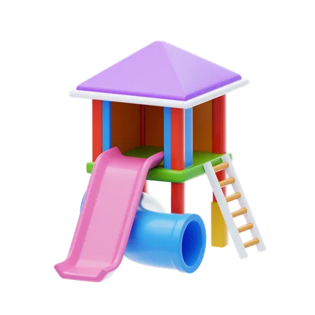 Playhouse  3D Icon