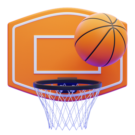 Playing Basketball  3D Icon