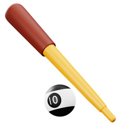 Playing Billiard  3D Icon