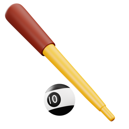 Playing Billiard  3D Icon