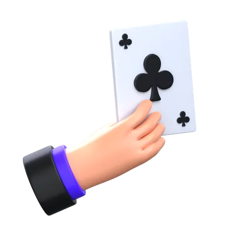 Playing Card 3 D Casino Icon 3D Icon