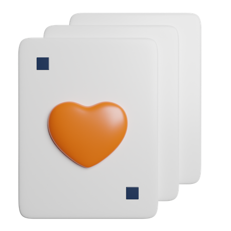 Playing Card  3D Icon