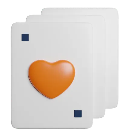 Playing Card  3D Icon