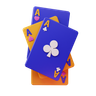playing card 3d illustration