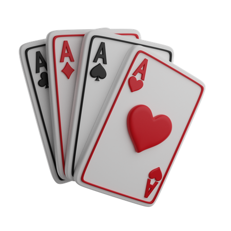 Playing cards  3D Icon