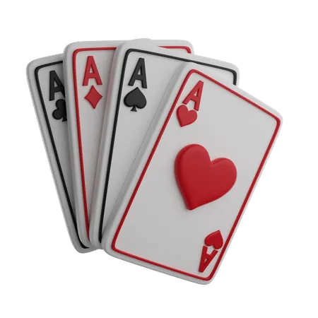 Playing Cards Is Fun 3D Icon