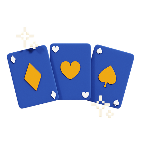 Playing Cards  3D Icon