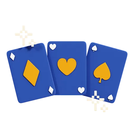 Playing Cards  3D Icon