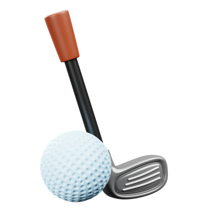 Playing Golf 3D Icon
