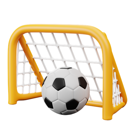Playing Soccer  3D Icon