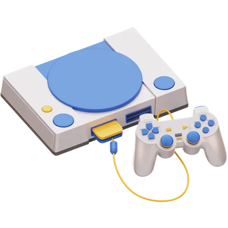 Playstation spielkonsole  3D Icon