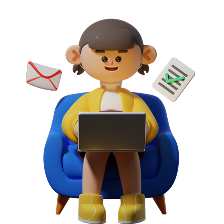 Plazo de trabajo  3D Icon
