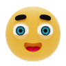 pleading emoji 3d logo