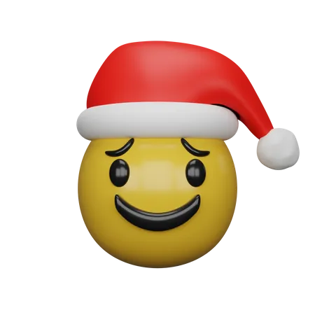 3 D Rendering Of Christmas And New Year Emojis 3D Emoji